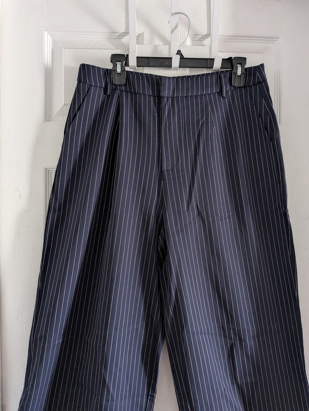 Commense Pinstripe Cami Top & Wide Leg Pants Set - Picture 14 of 15